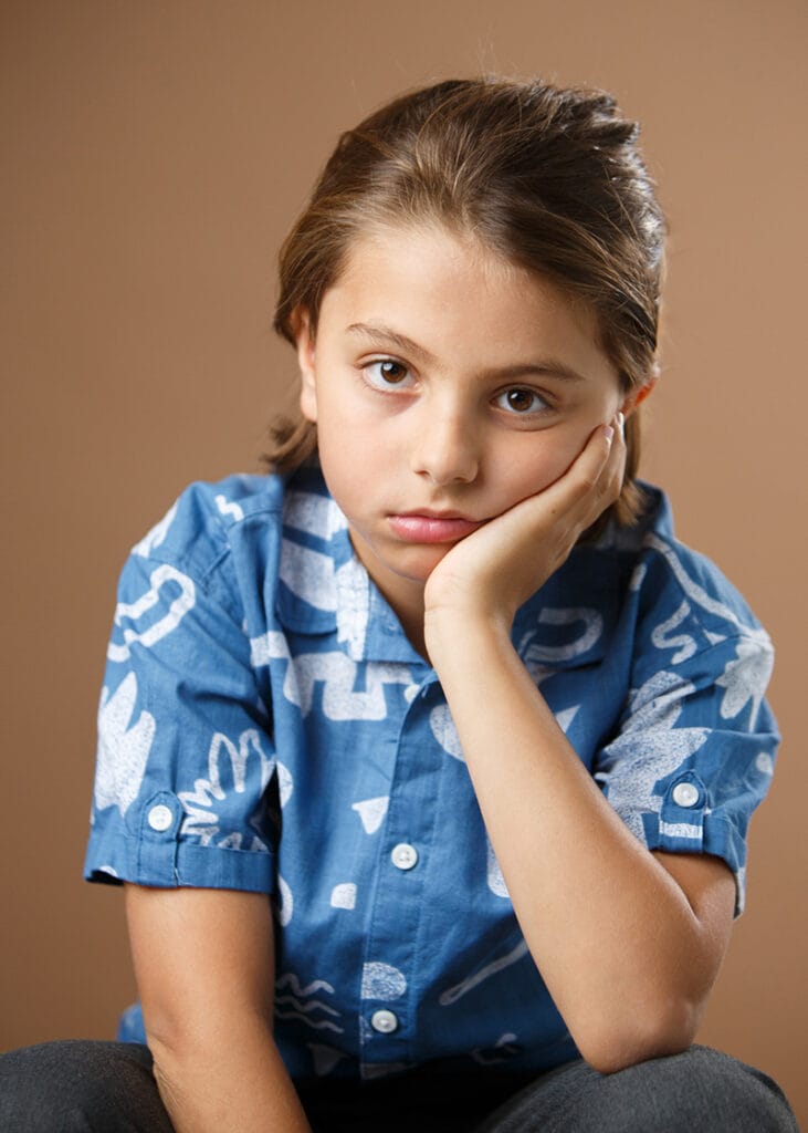 child acting headshot