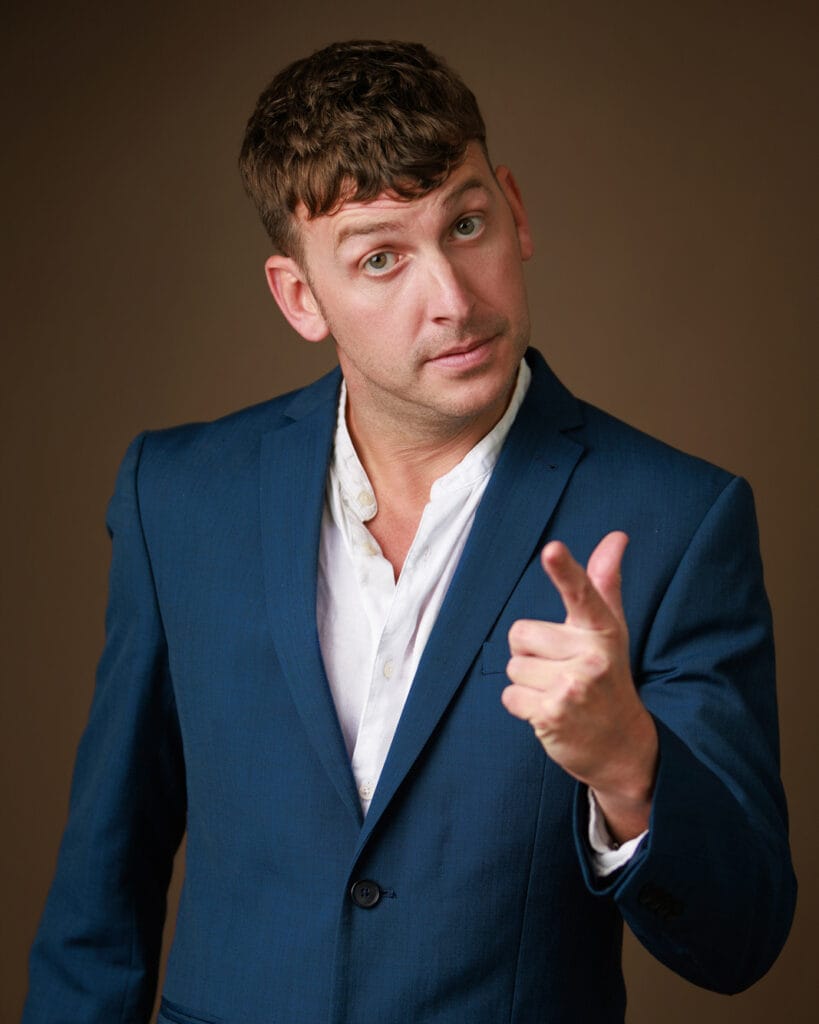 male acting headshot