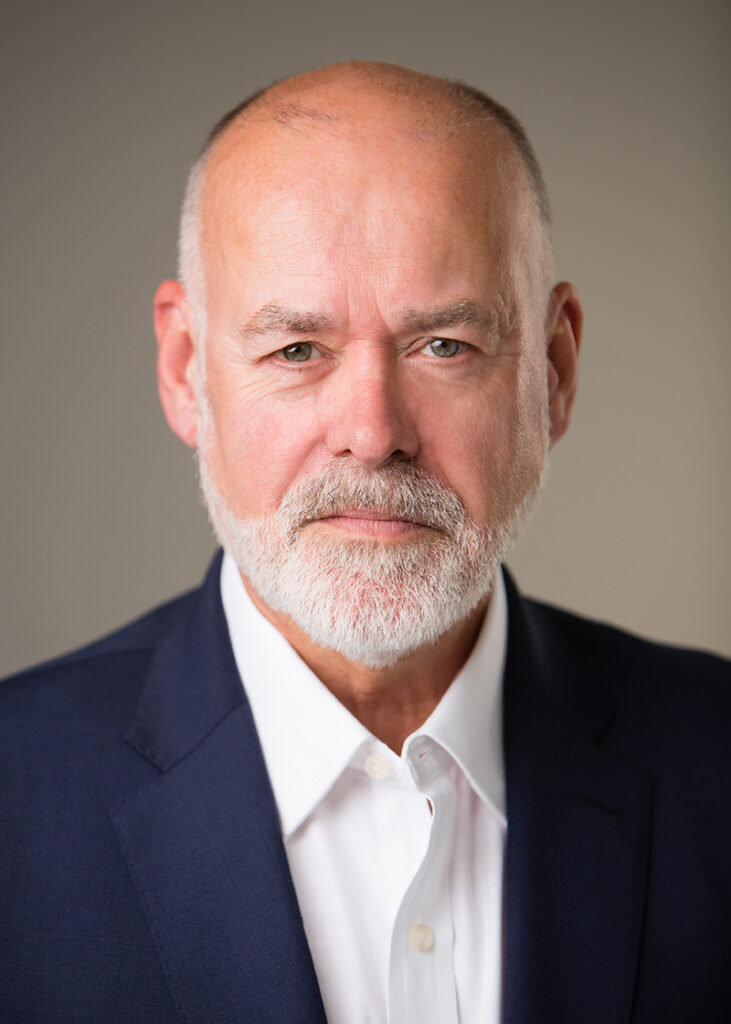 Professional headshot for actor and performer
